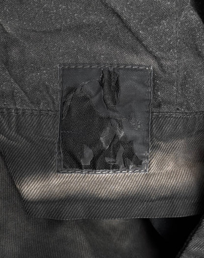 Rick Owens DRKSHDW AW11 “LIMO” Hybrid Lambskin Leather Mud-dyed ‘Slave’ Jacket