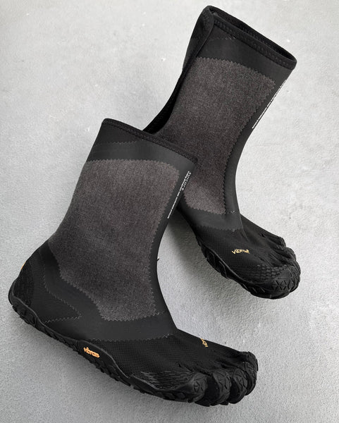 SUICOKE x Vibram FiveFingers NIN-HI Black Sneakers Sz 9 – DRIEW