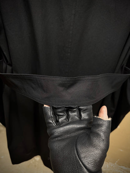 Rick Owens DRKSHDW SS17 “WALRUS” Cotton Mac Work Coat detail | DRIEW GARMENTS