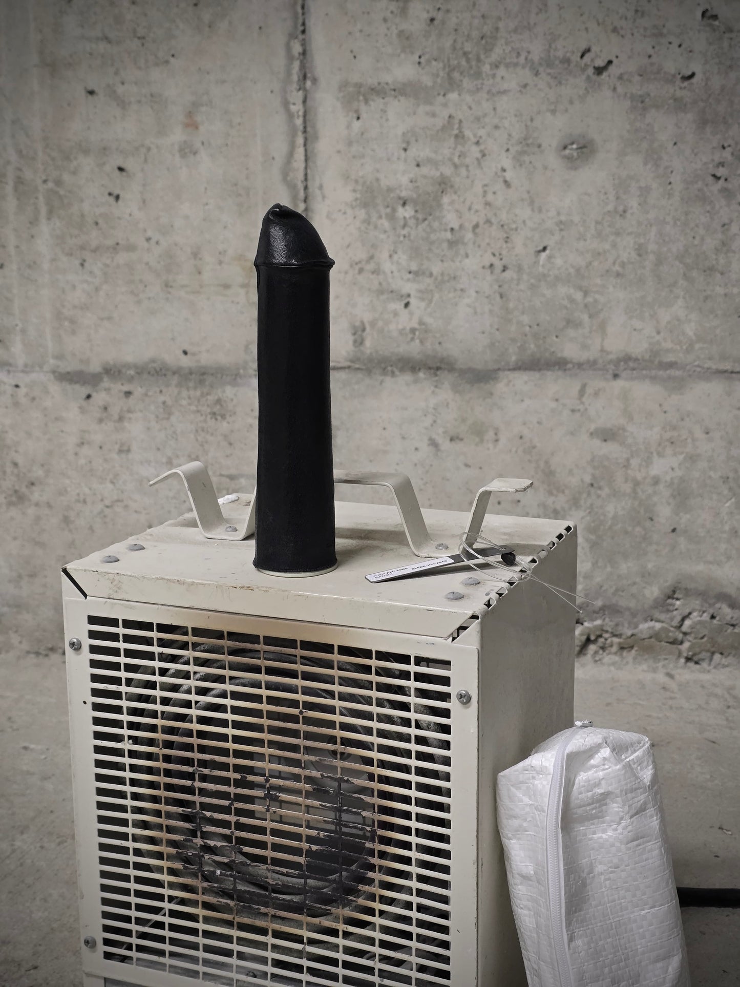 Carol Christian Poell 'AM/1060 ELEER-PTC/010' Object-Dyed Leather Condom detail | DRIEW GARMENTS
