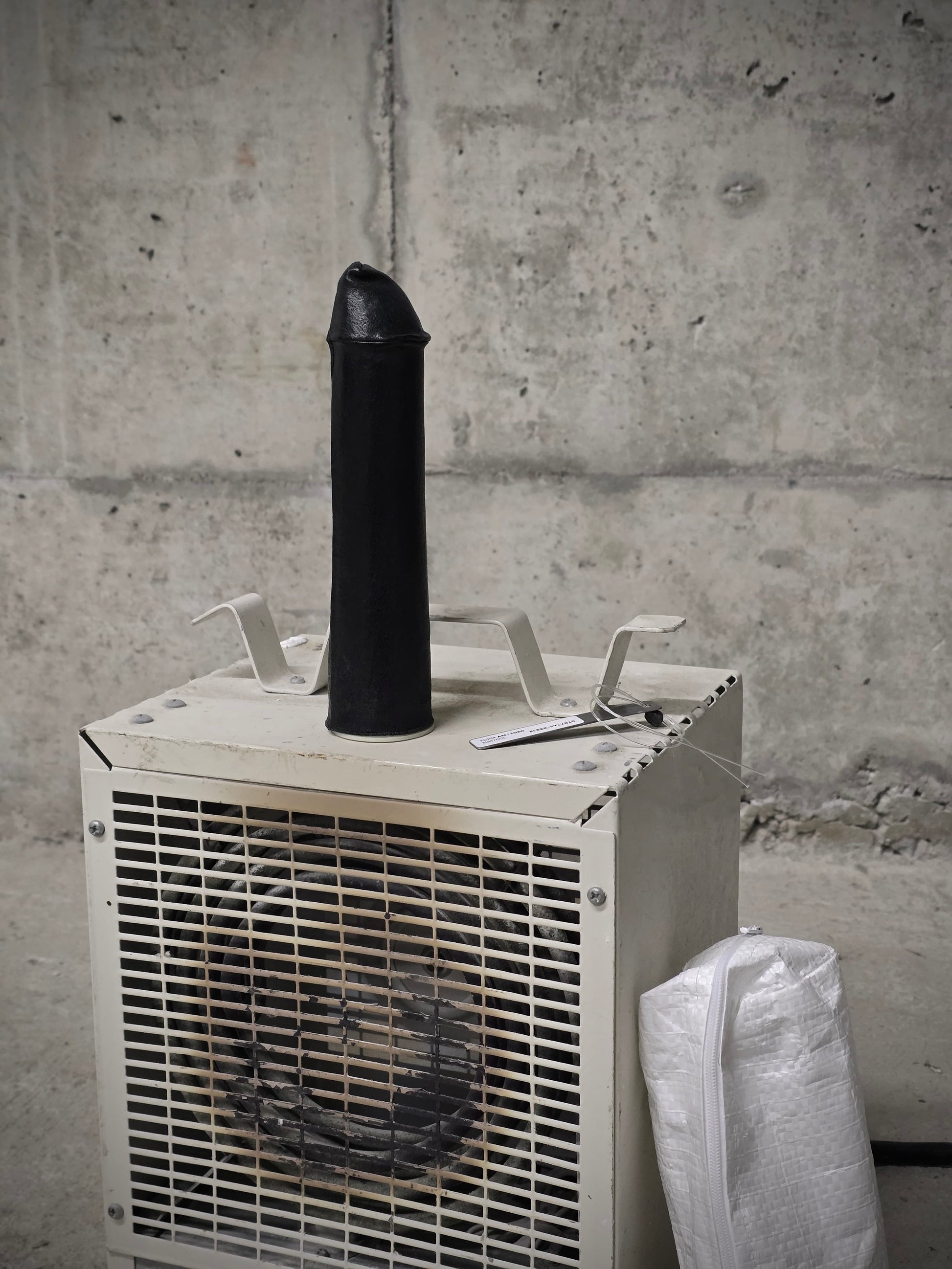 Carol Christian Poell 'AM/1060 ELEER-PTC/010' Object-Dyed Leather Condom detail | DRIEW GARMENTS