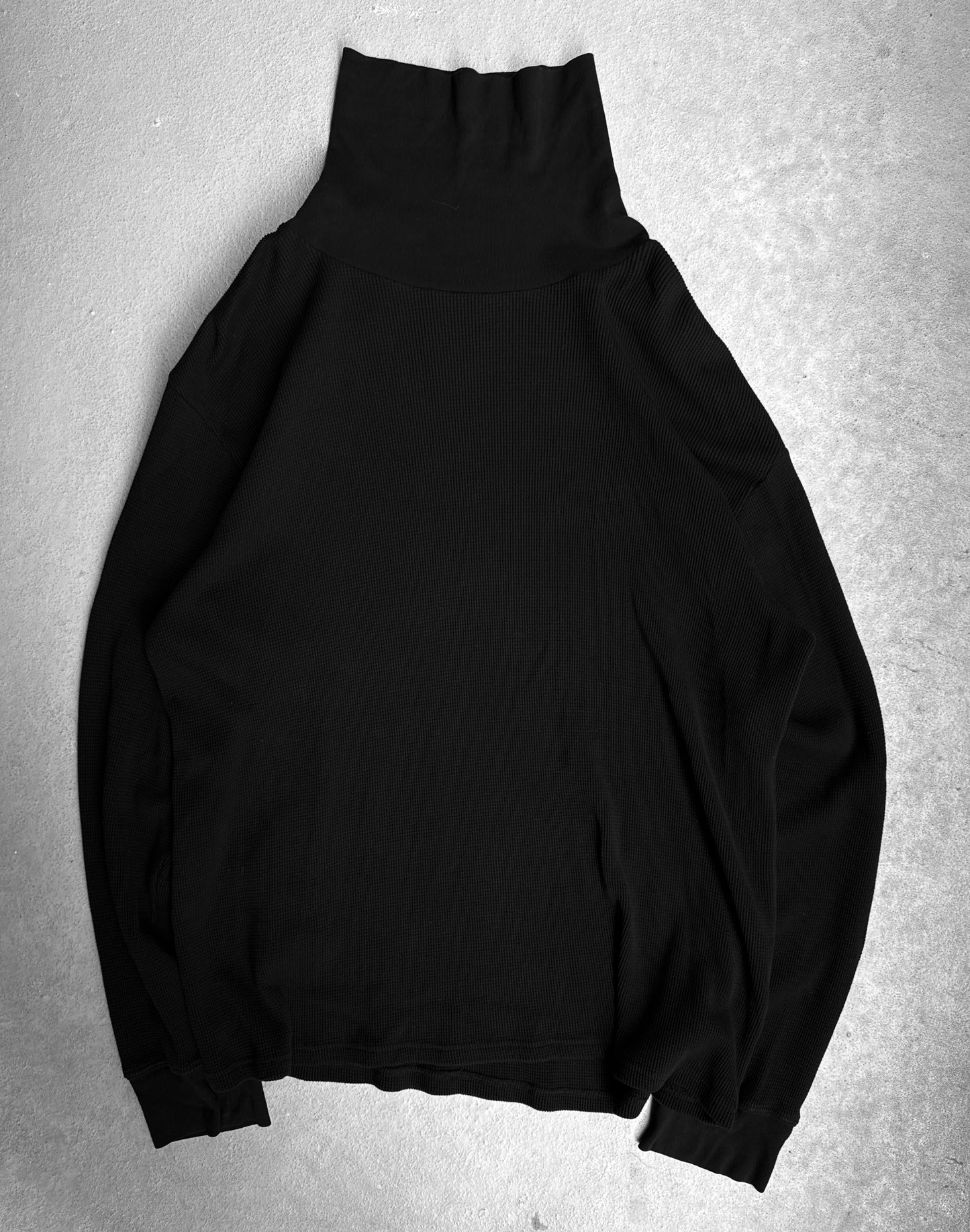 TakahiroMiyashita TheSoloist. AW20 Waffle Knit Turtleneck Long-sleeves
