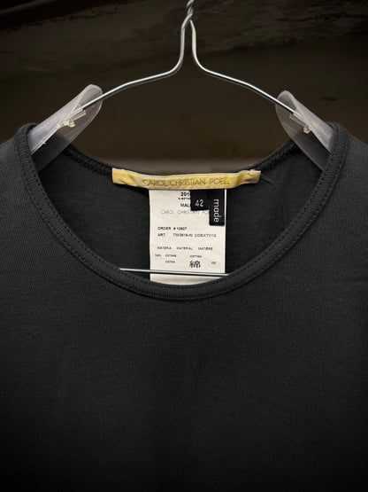 Carol Christian Poell 'TM/2619-IN COSIXTY/12' Reversible Seamless Short-sleeve XT-Shirt detail | DRIEW GARMENTS