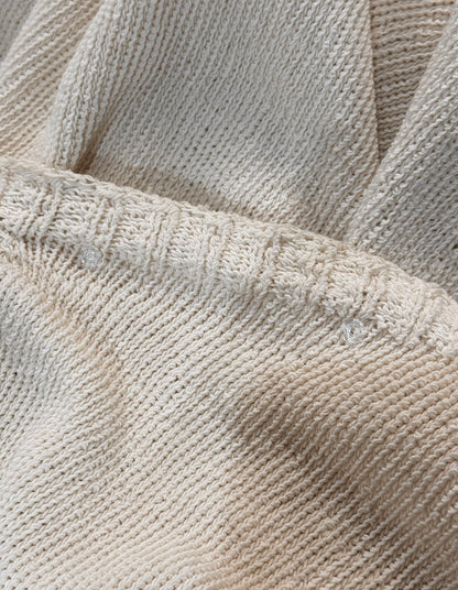 Carol Christian Poell ‘KM/2629-IN PENTASIR/1’ Seamless Round Neck Wool Knitted Sweater