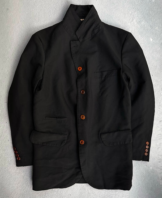 COMME des GARÇONS HOMME DEUX AW18 Black Blazer