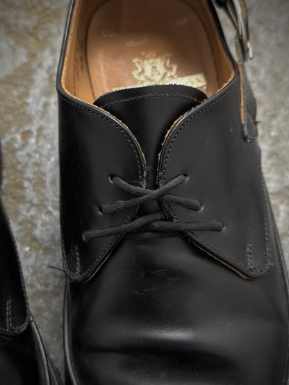 COMME des GARÇONS HOMME PLUS x George Cox AW17 Pointy Toe Crepe Derbies detail | DRIEW GARMENTS