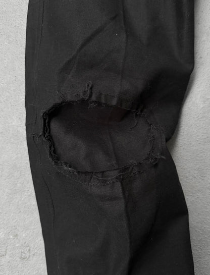 Christopher Nemeth 'NO. 820' 3D Structure Repaired Knee Denim