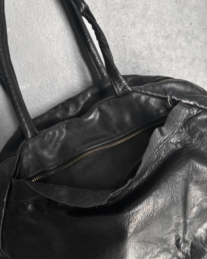 Jas M.B Early 00s Steerhide Leather Handbag