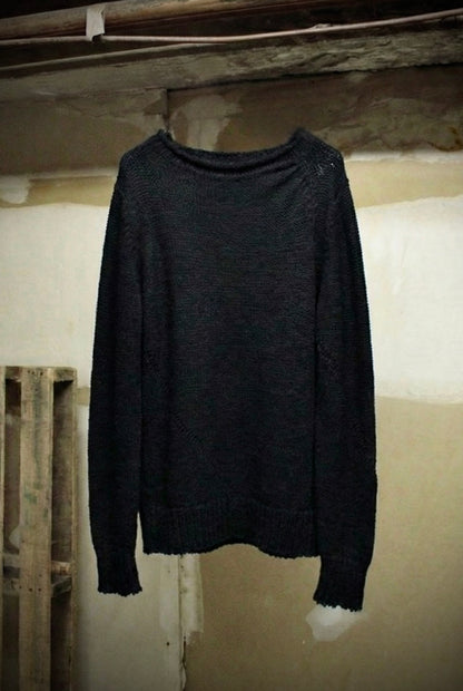 Carol Christian Poell ‘KM/2629-IN PENTASIR/10’ Seamless Round Neck Wool Knitted Sweater