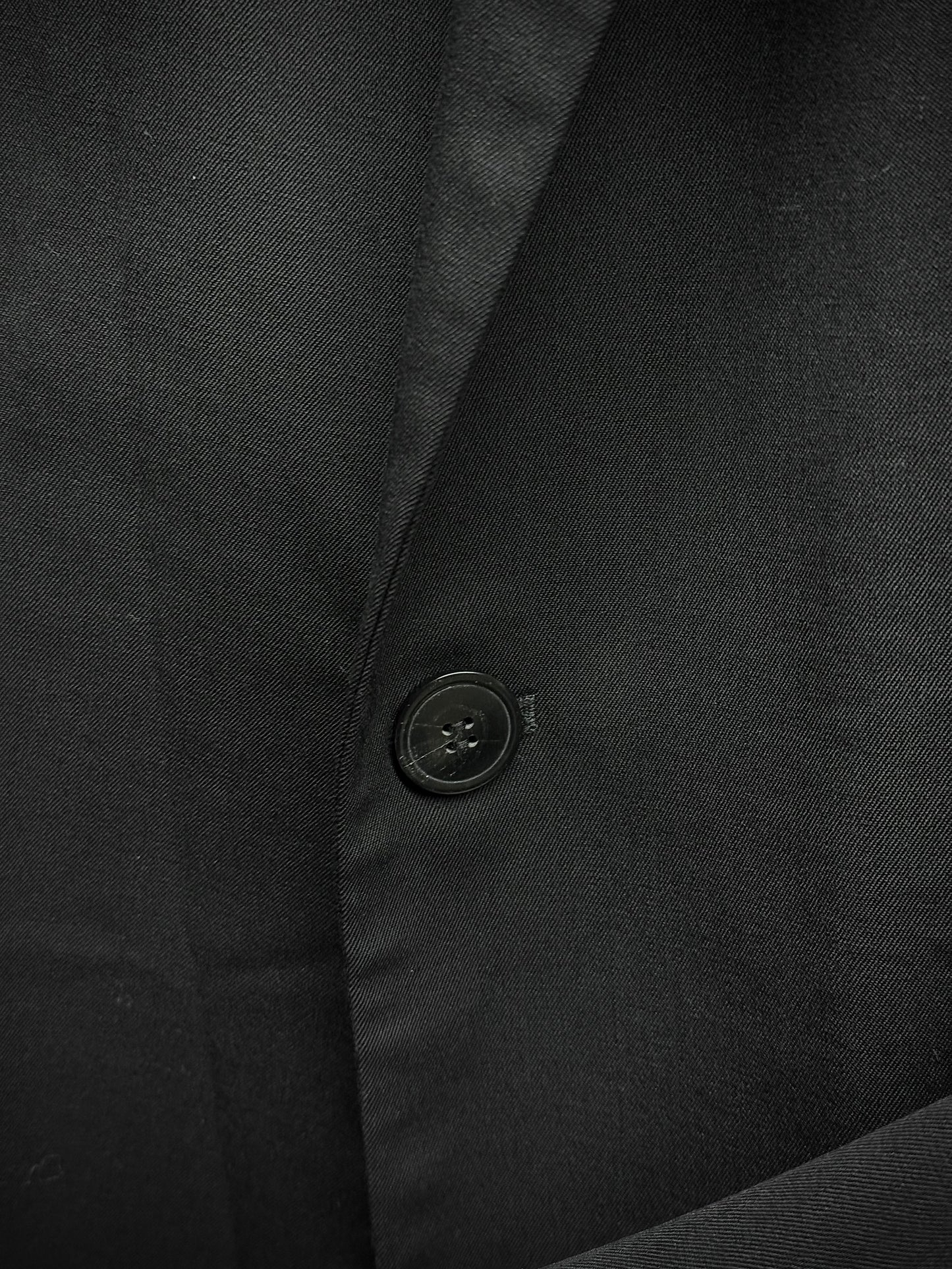 A.F.Vandevorst Early 00s Classic Notched Lapel Single Button Blazer detail | DRIEW GARMENTS