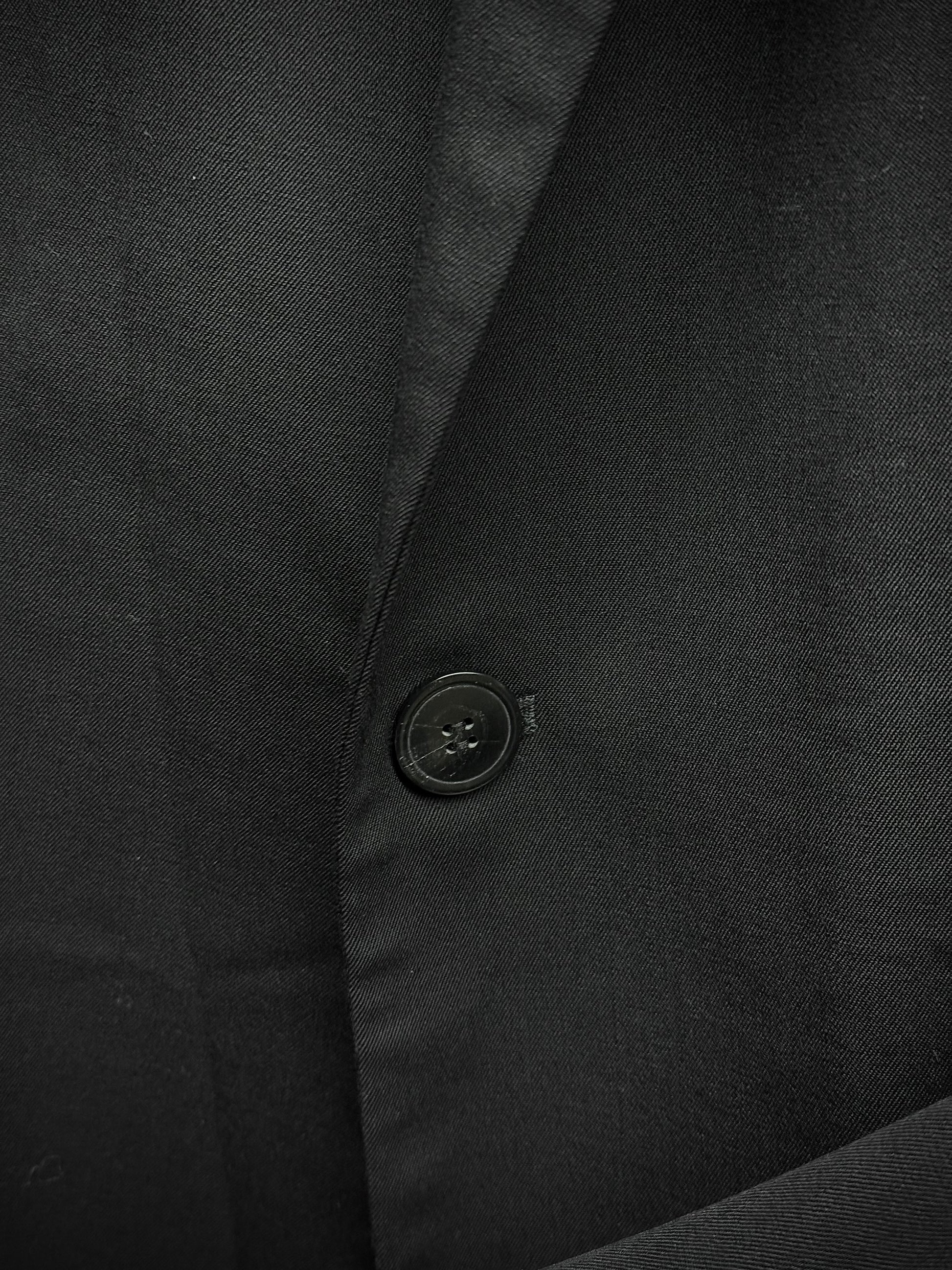A.F.Vandevorst Early 00s Classic Notched Lapel Single Button Blazer detail | DRIEW GARMENTS
