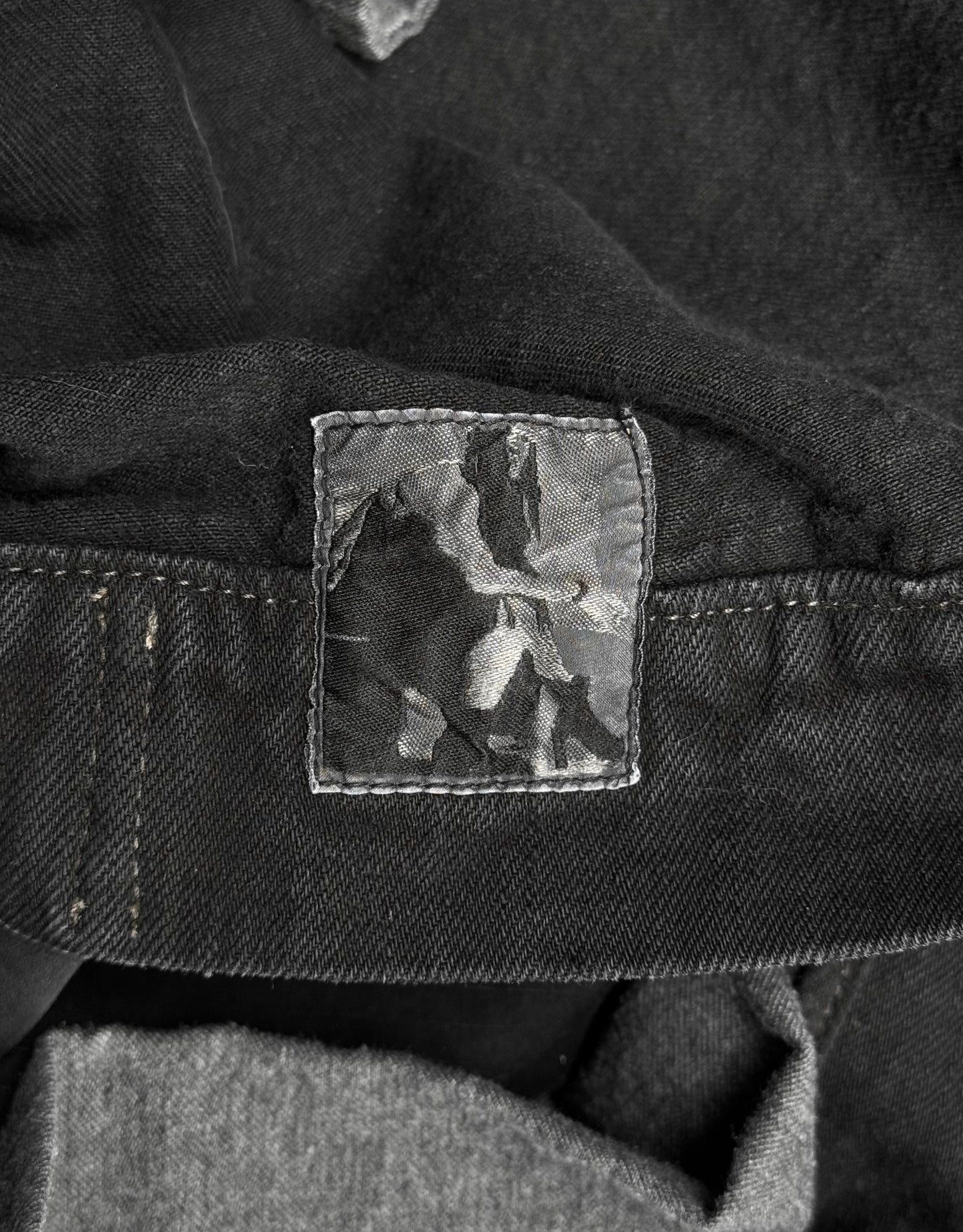 Rick Owens DRKSHDW AW09 “CRUST” Light Waxed Denim Worker Jacket