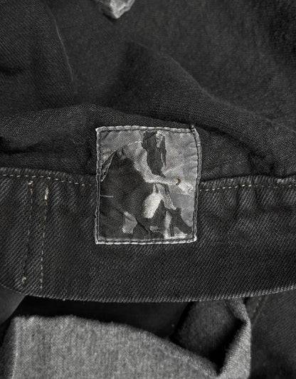 Rick Owens DRKSHDW AW09 “CRUST” Light Waxed Denim Worker Jacket