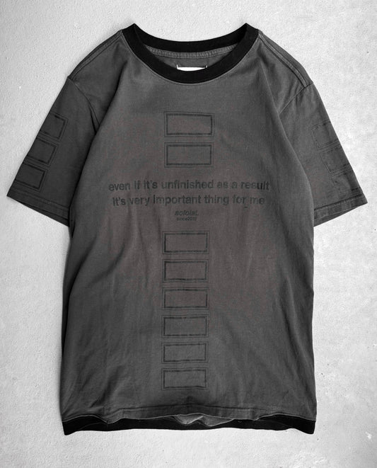 TakahiroMiyashita TheSoloist. SS16 “Unfinished” T-shirt