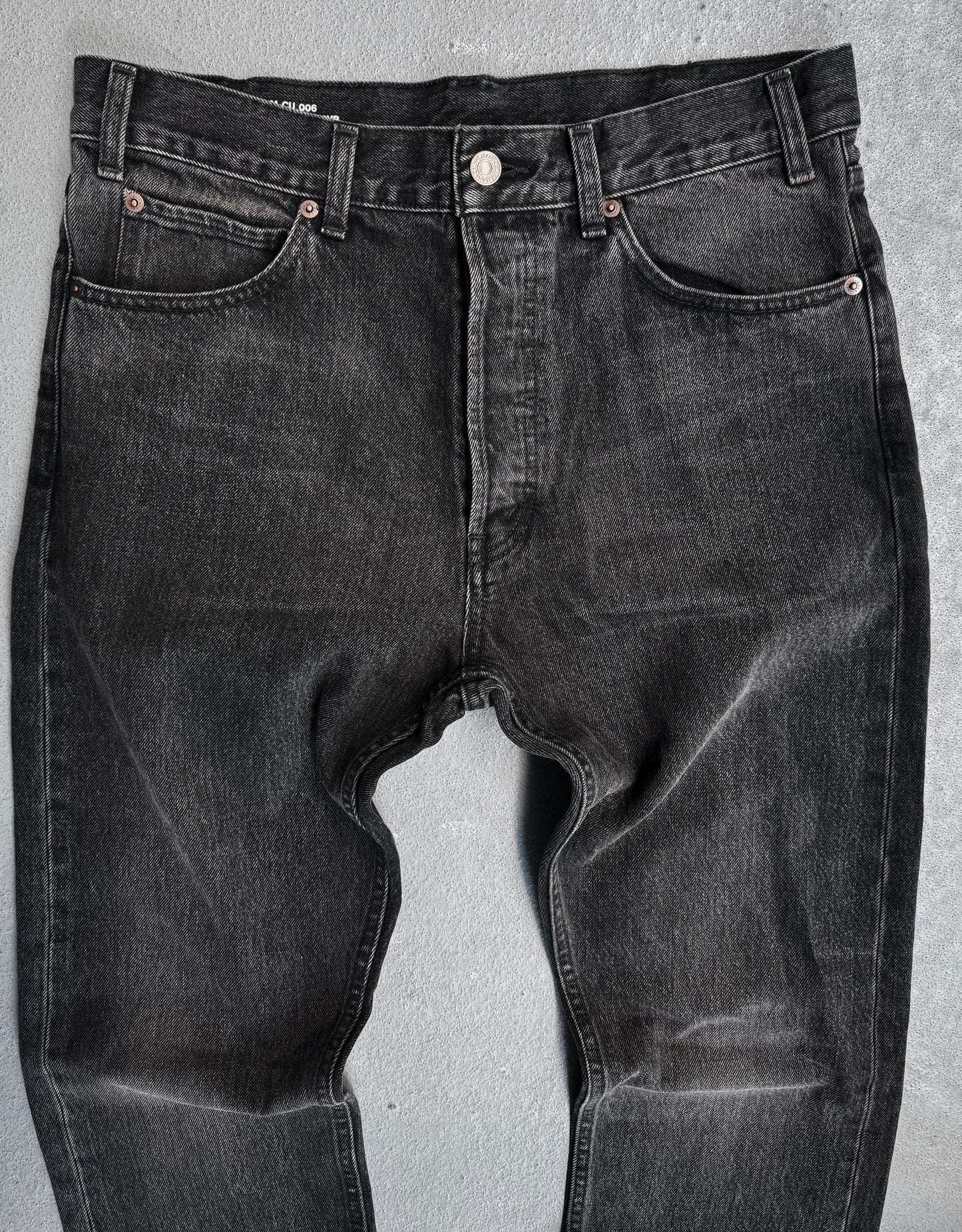 CELINE by Hedi Slimane ‘M_CU_006 511N’ Staff Only Washed Black Bootcut Denim