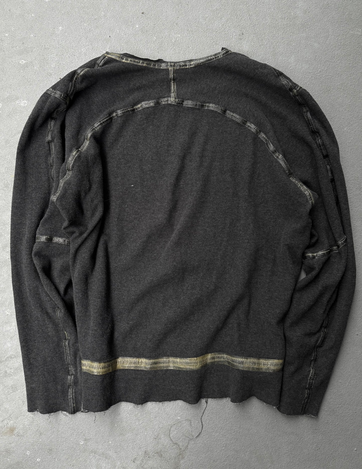 Taichi Murakami Coin Taped Seam Reversible U Long-sleeve Shirt