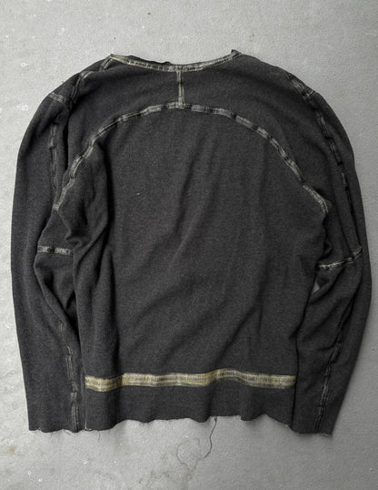 Taichi Murakami Coin Taped Seam Reversible U Long-sleeve Shirt