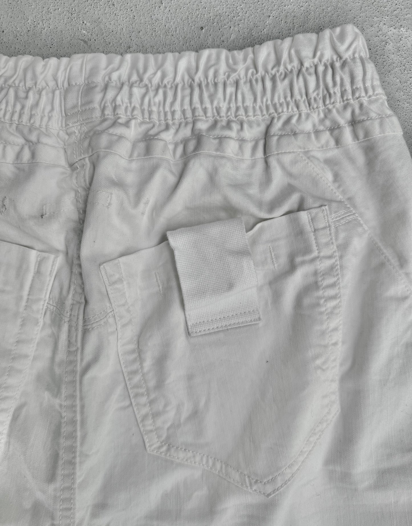 Julius_7 SS16 “sefiroth;” Drawstring Drop-crotch Pod Shorts