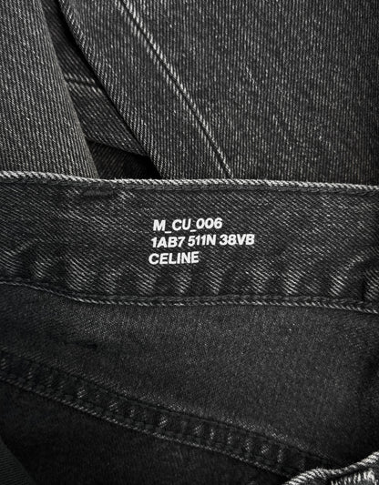 CELINE by Hedi Slimane ‘M_CU_006 511N’ Staff Only Washed Black Bootcut Denim