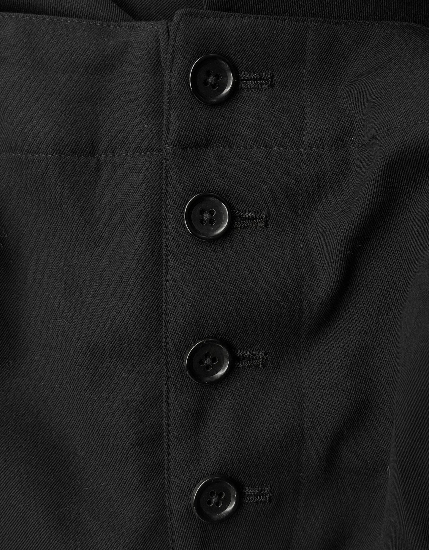 Chistopher Nemeth 'NO.102D' 3D Pleated Knee Wool Crop Pants