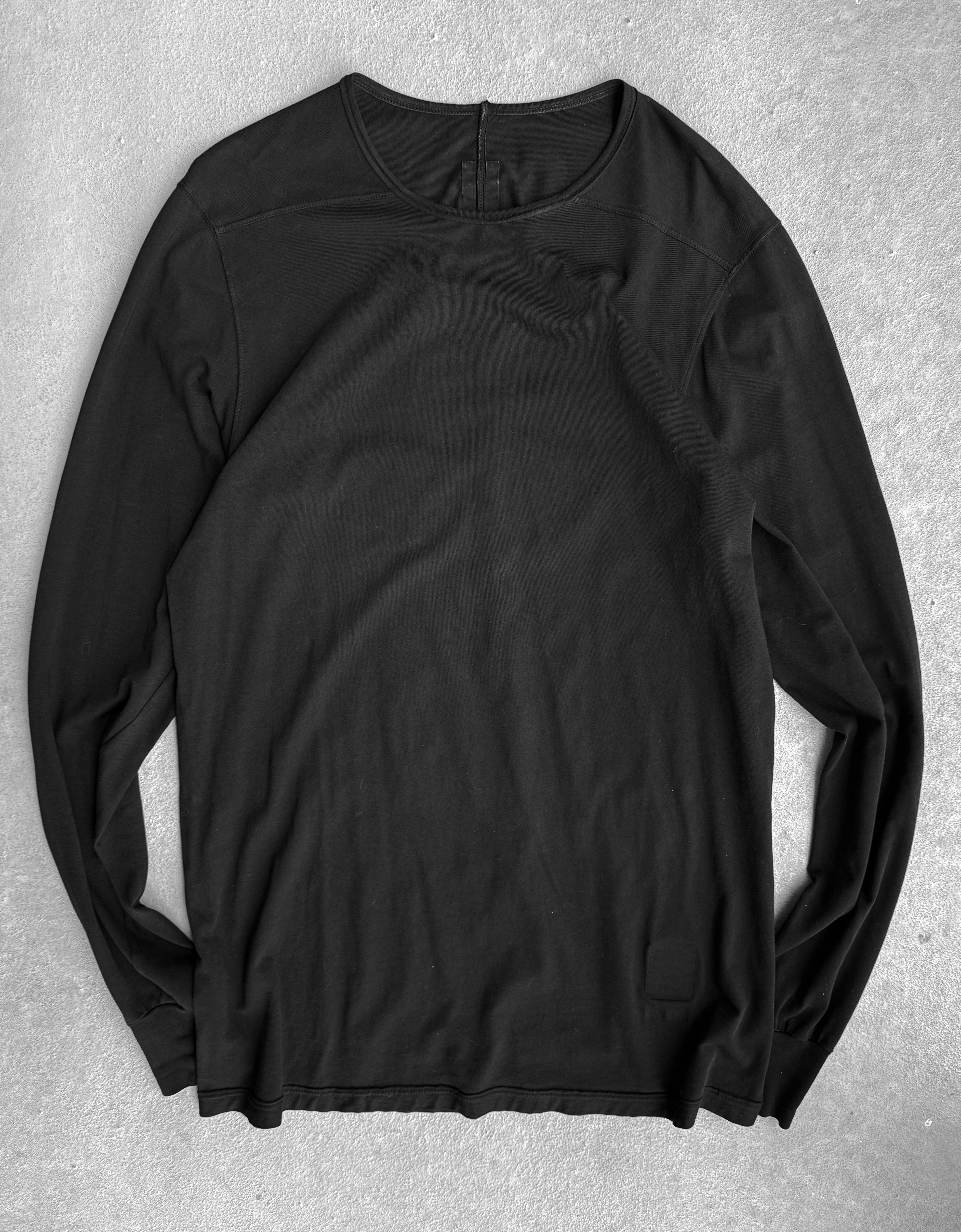 Rick Owens DRKSHDW SS19 Babel Black Level Longsleeve M – DRIEW
