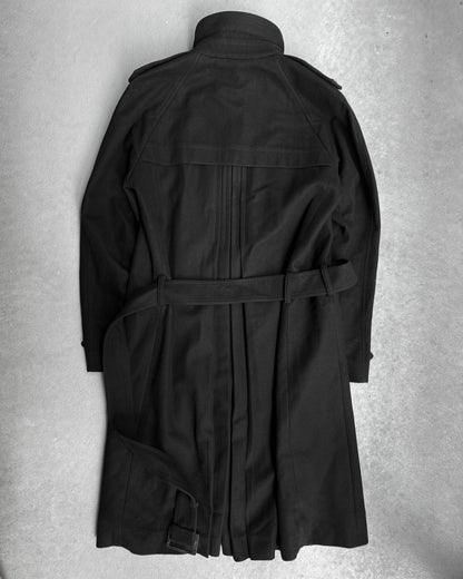 DIOR HOMME by Kris Van Assche AW08 Wool Double-breasted Trench Coat