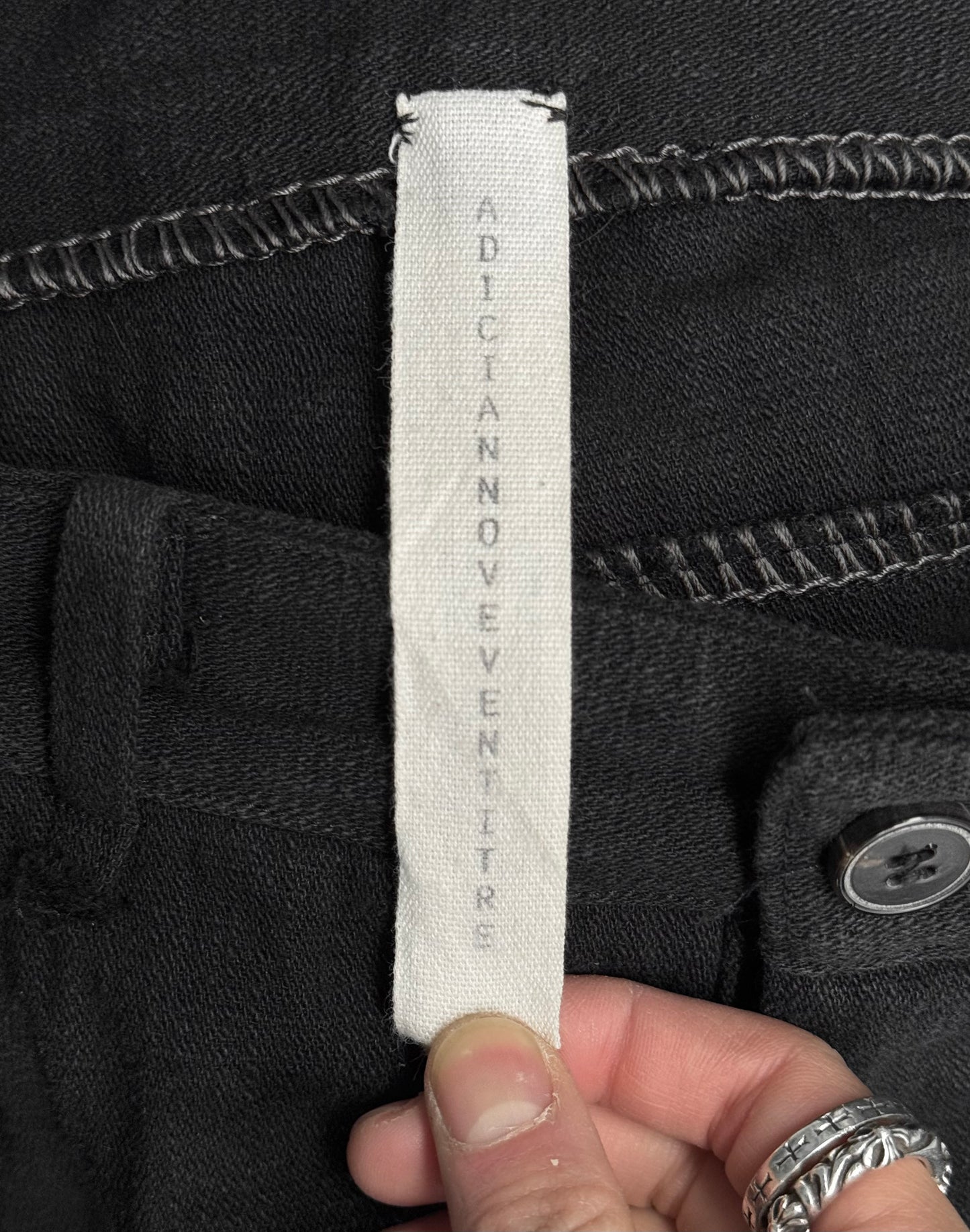 A DICIANNOVEVENTITRE (A1923) Heavy Cotton Paper-blend Bootcut Denim