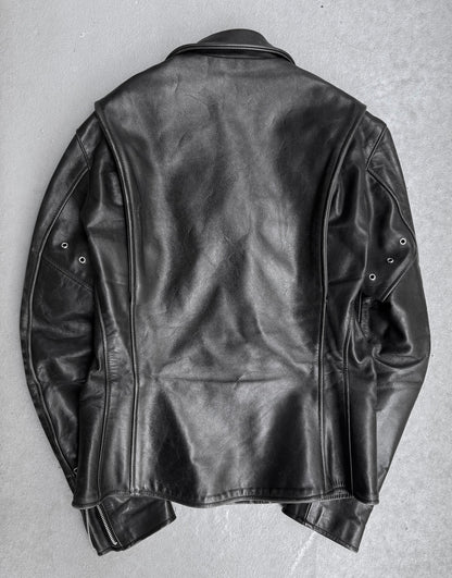 eYe Junya Watanabe MAN x VANSON Leathers AD2010 Full-grain Cowhide Leather Perfecto Rider Jacket