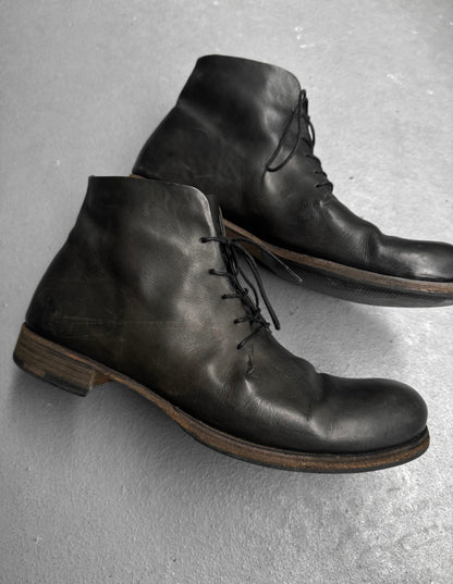 m.a+ by Maurizio Amadei 'S1A2' VA 1.5 One Piece Leather Short Boots