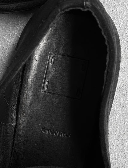 GUIDI ‘100’ Full-grain Calfskin Leather Slip On Loafers