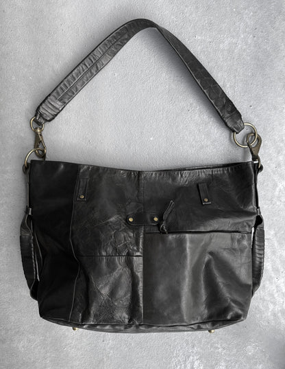 cornelian taurus by daisuke iwanaga ‘Combo Handle’ Leather Shoulder Tote Bag