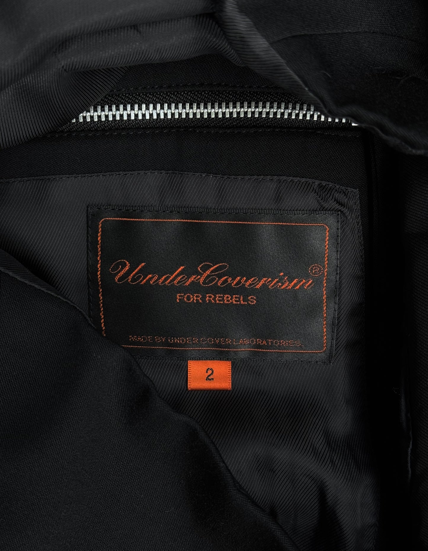 UNDERCOVER AW06-07 “but beautiful: GURU GURU” Asymmetrical Tuxedo Jacket