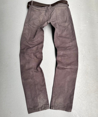 ANDREW MACKENZIE Early 00s Stud Darted Knee Denim