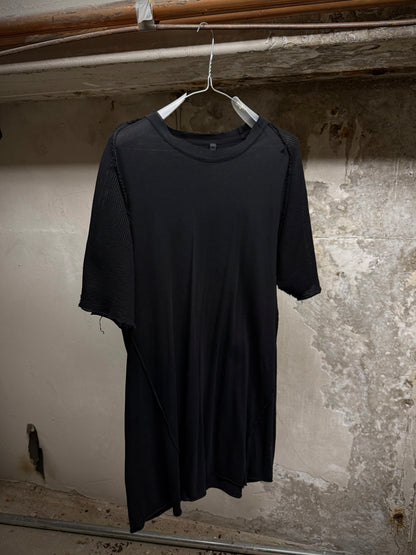 DAMIR DOMA 2010s Distressed Raglan Mesh Sleeve T-shirt