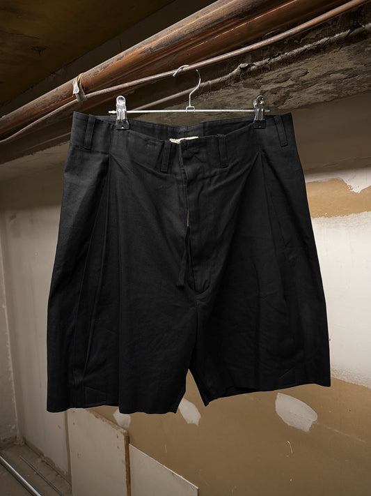 DAMIR DOMA SS09 Double Pleated Drop-crotch Shorts