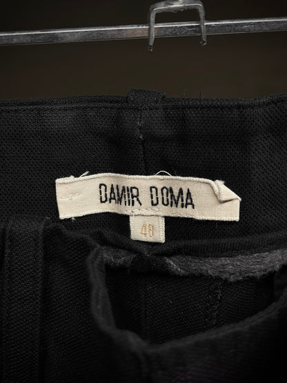 DAMIR DOMA SS09 Double Pleated Drop-crotch Shorts