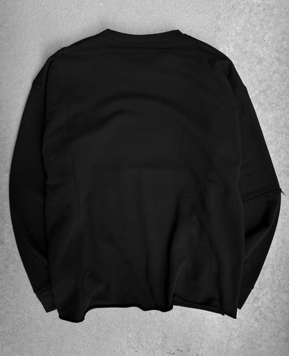 ISABEL BENENATO SS22 ‘The Fire of Love’ Graphic Patchwork Crewneck Long-sleeves