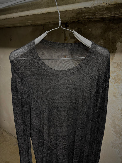 DEEPTI Collection °022-023 'K-164 LUX-96L' Reflective Longsleeve Knit detail | DRIEW GARMENTS