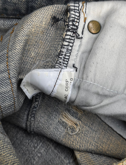 IfSixWasNine Early 00s ‘NO.MUD MAX/SBB 351DK’ Bell-Bottom Flare Denim