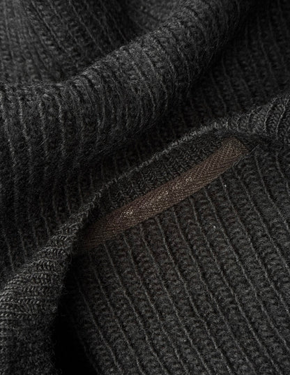 Julius_7 AW18-19 “ISDN;” Distressed Roving Wool Knit Sweater