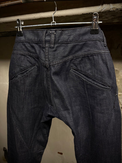 DEVOA 2010s Indigo Chain Seam J-Cut Selvedge Denim detail | DRIEW GARMENTS