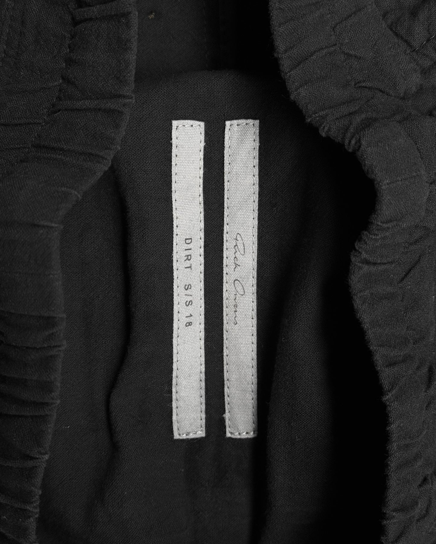 Rick Owens SS18 “DIRT” Lightweight Cotton Drop-crotch Pants