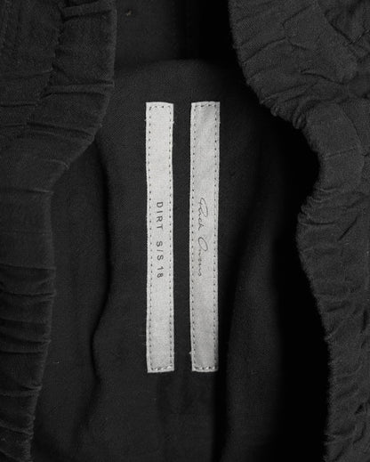 Rick Owens SS18 “DIRT” Lightweight Cotton Drop-crotch Pants