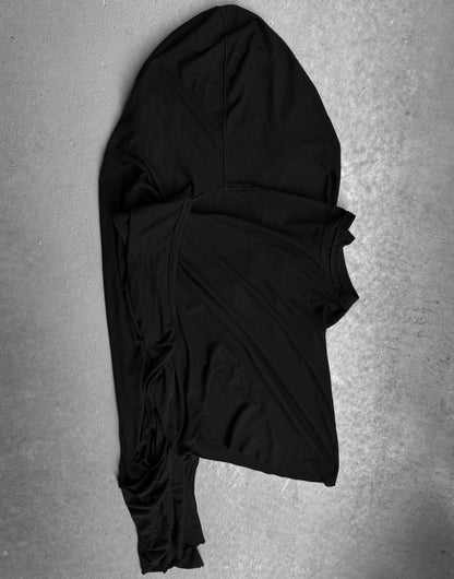MA_Julius SS12 “edge;” Asymmetrical Druid Hooded Tank Top