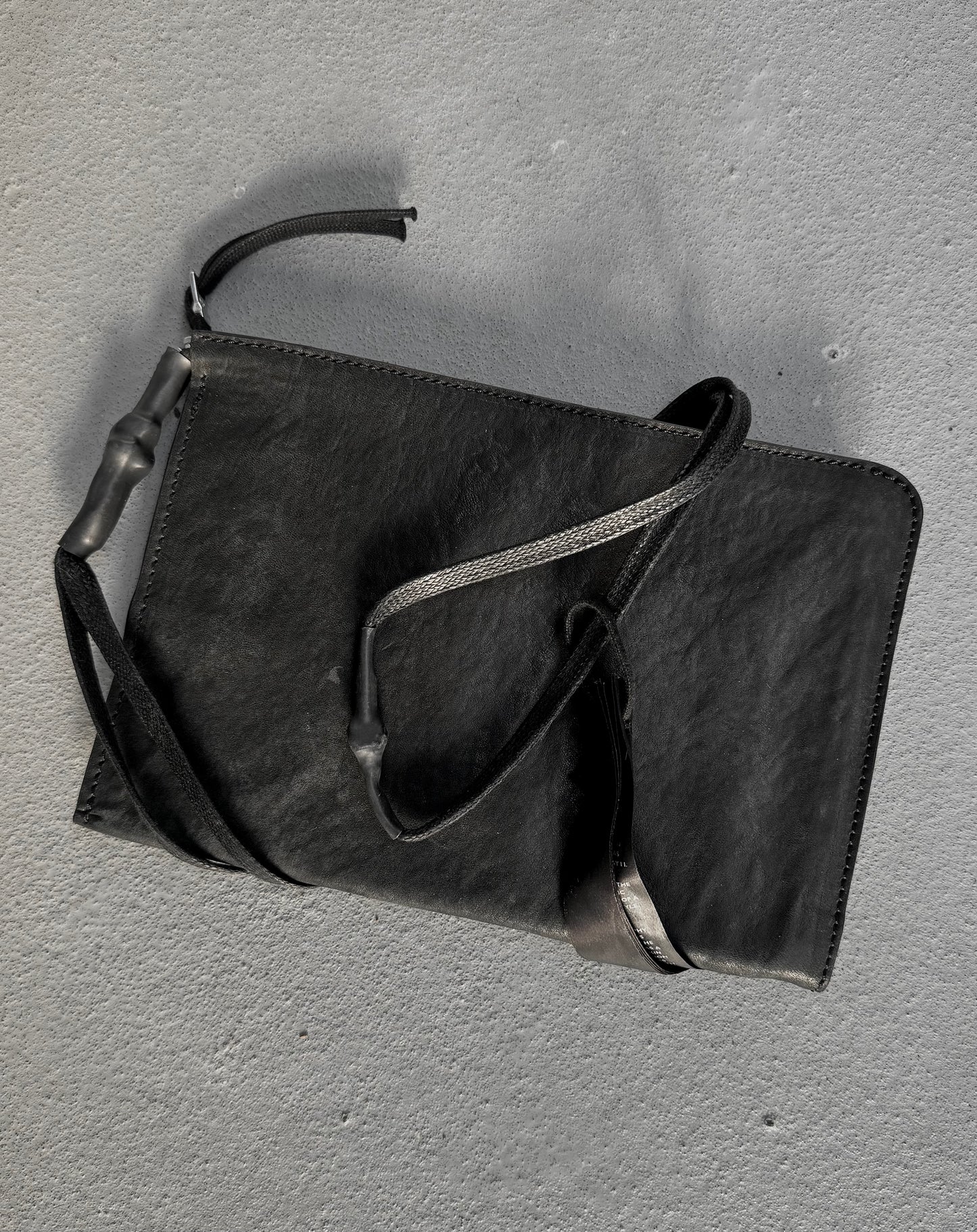 Boris Bidjan Saberi 'FMM20033' Horse Leather Walletbag