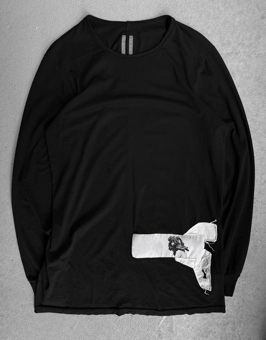 Rick Owens DRKSHDW SS17 “WALRUS” Patchwork Level Long-sleeves