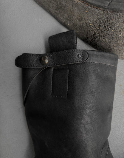 Rick Owens AW05 "MOOG" Pull-Tab Engineer Sneaker Boots