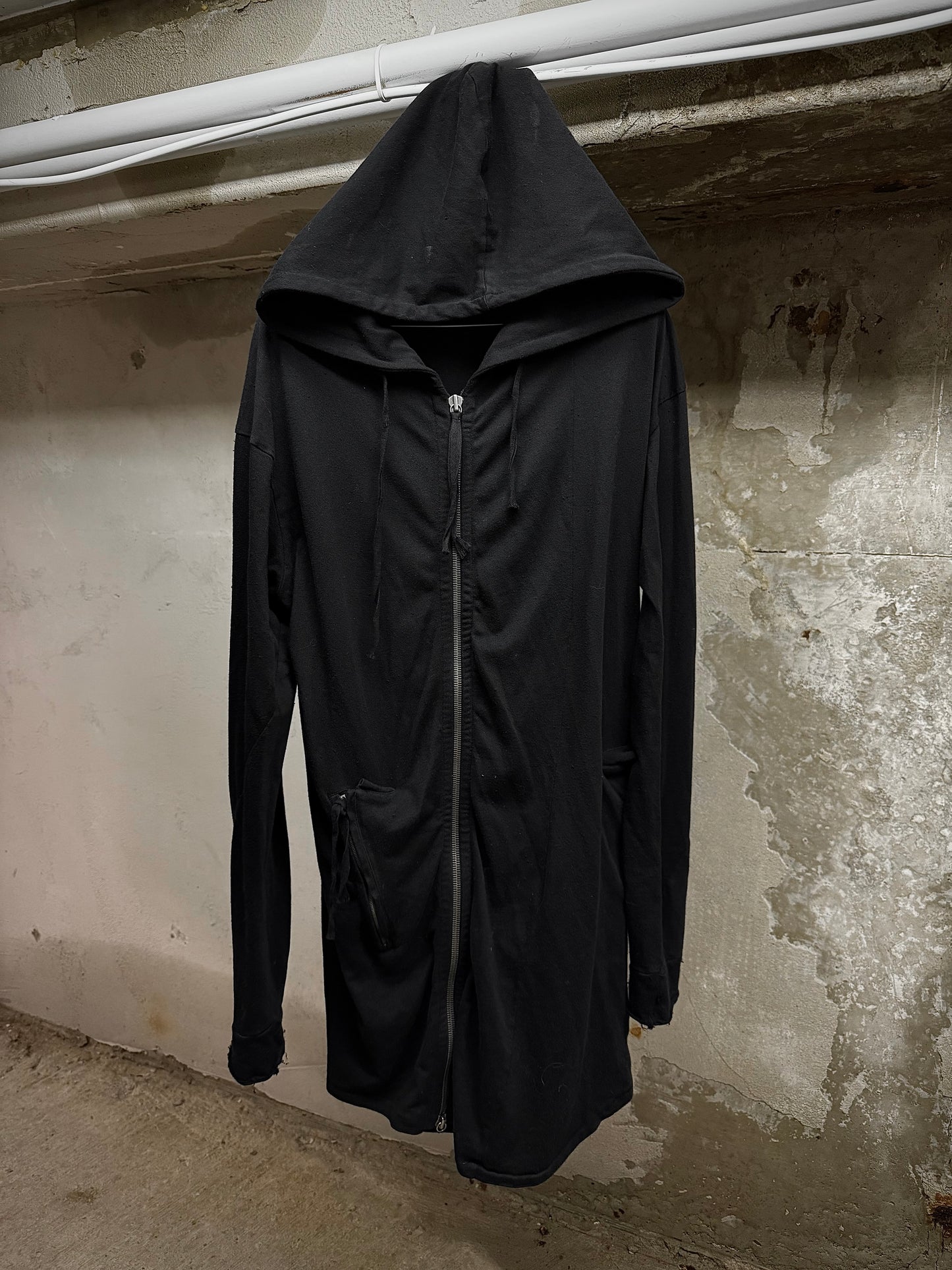 DAMIR DOMA SILENT by DAMIR DOMA 2010s 'TRENNUS' Asymmetric Zip Up Hoodie | Archive Fashion Toronto