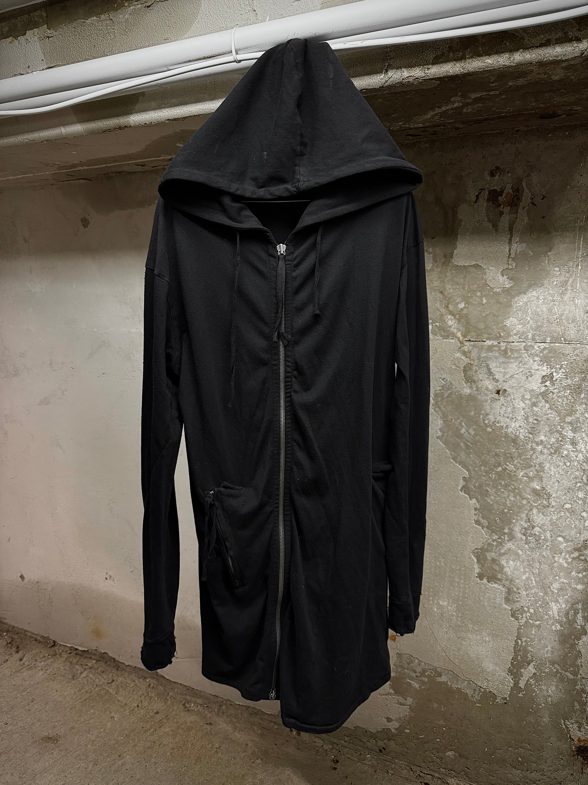 DAMIR DOMA SILENT by DAMIR DOMA 2010s 'TRENNUS' Asymmetric Zip Up Hoodie | Archive Fashion Toronto
