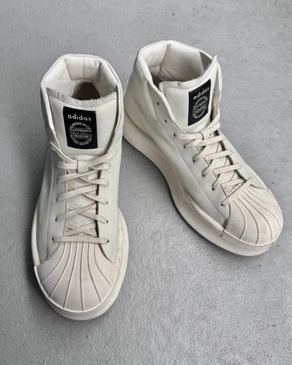 Rick Owens x adidas SS18 ‘Mastodon Pro Model II’ Leather Platform Sneakers